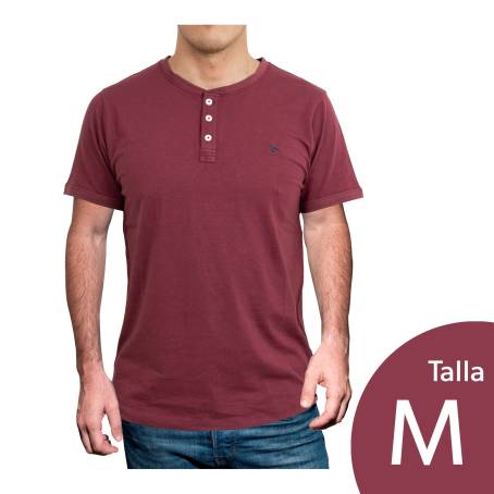 Playera Para Caballero Modern Amusement Talla M Vino A Precio De Socio