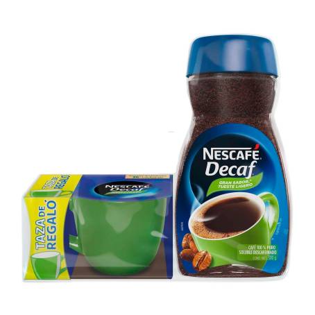 Caf Soluble Descafeinado Nescaf Decaf G Taza Verde Sam S Club