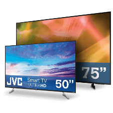 Pantalla JVC 42 Pulgadas FHD Roku TV a precio de socio