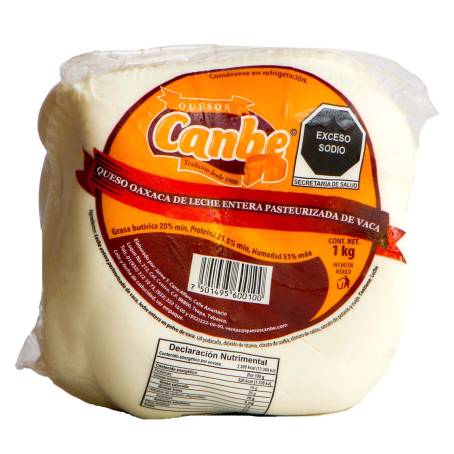 Queso Oaxaca Canbe 1 Kg a precio de socio | Sam's Club en línea