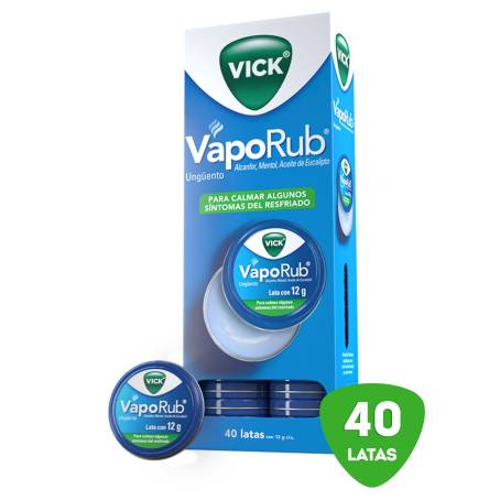 Vicks Vaporub, Acción 2 en 1: Congestión Nasal + Tos 