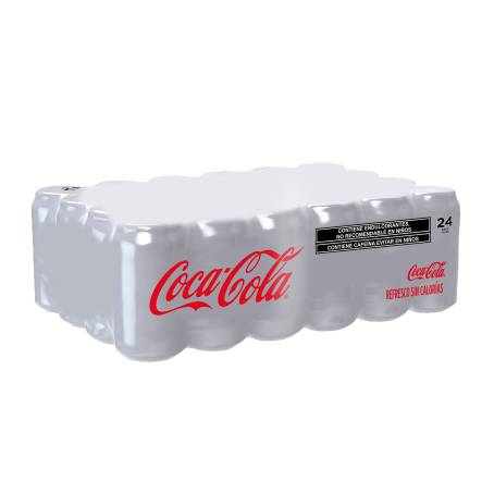 Refresco Coca-Cola Light sin Cafeína 235ml 8 Pack