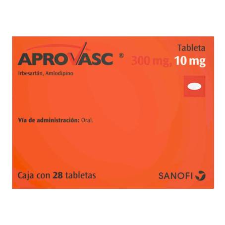 Aprovasc 300 Mg 10 Mg 28 Tabletas A Precio De Socio Sam S Club En Linea