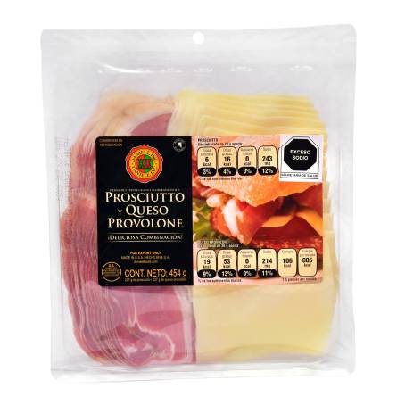 Jamón Prosciutto y Queso Provolone Daniele 454 g a precio de socio | Sam's  Club en línea