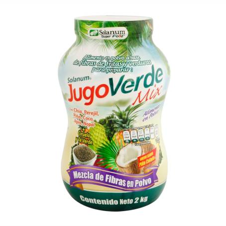 Jugo Verde Mix Solanum Super Food en Polvo Sabor Piña Colada 2 kg a precio  de socio | Sam's Club en línea