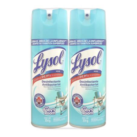 Lysol® Spray Desinfectante Antibacterial para Superficies