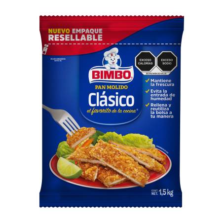 Pan Molido Bimbo Clásico  kg | Sam's Club