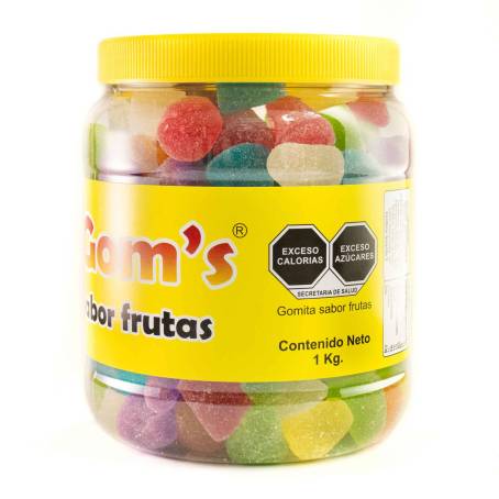 Gomitas Frutales 1 kg a precio de socio | Sam's Club en línea