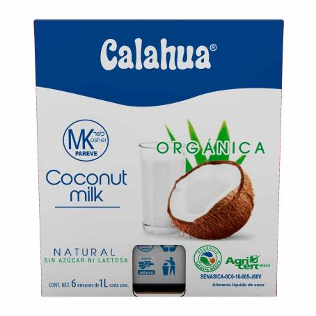 Alimento Líquido Calahua de Coco 6 pzas de 1 l a precio de socio | Sam's  Club en línea