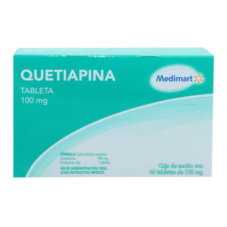 Quetiapina 100 mg con 60 Tabletas a precio de socio | Sam's Club en línea