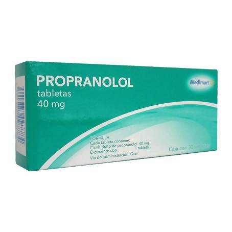 Inderal 40 mg precio