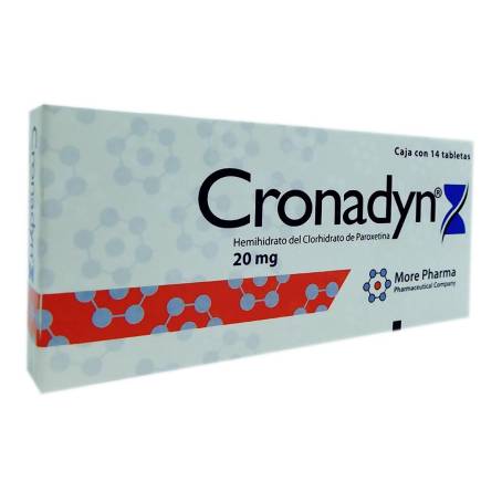 Cronadyn 20 mg 14 Tabletas a precio de socio | Sam's Club en línea