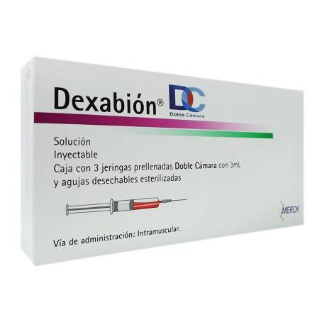 Dexabión DC Solución Inyectable 3 Jeringas Con 3 ML C/u | Sam's Club