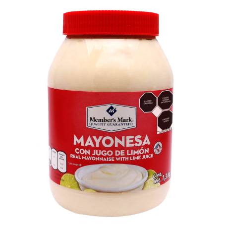 Mayonesa Member's Mark con Jugo de Limón  kg a precio de socio | Sam's  Club en línea