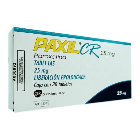 Paxil 25 Mg 30 Tabletas | Sam's Club