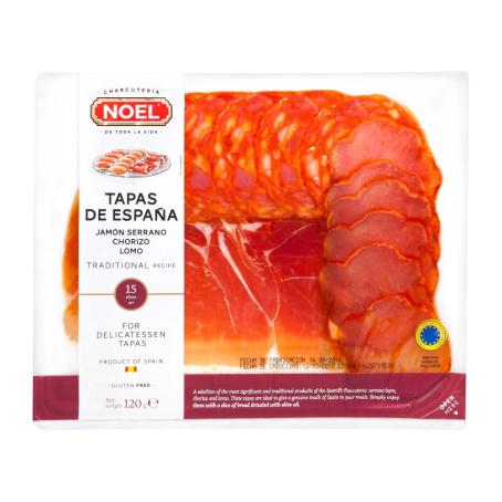 Surtido de Carnes Frías Noel para Tapas 120 g | Sam's Club