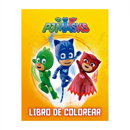 Libro Pj Mask para Colorear Penguin Random House null | Sam's Club