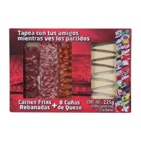 Tapas Boadas Carnes frías + Cuñas de Queso 225 g | Sam's Club