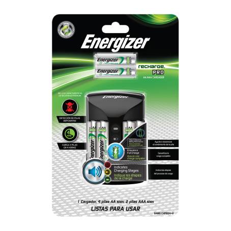 Pila Recargable Energizer 6 pzas AA y 4 pzas AAA a precio de socio