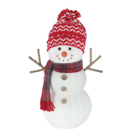 Muñeco de Nieve Member's Mark con Gorro Tejido | Sam's Club