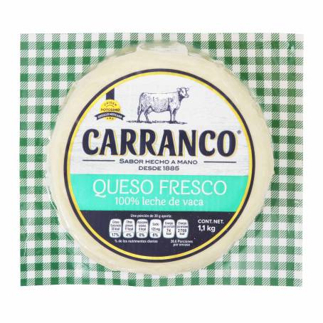 Queso Fresco Carranco 1.1 kg | Sam's Club