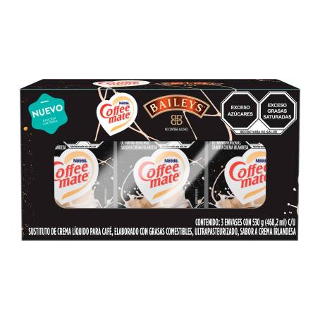 Sustituto de Crema Líquido para Café Coffee Mate 3 pzas de 530 g a precio  de socio | Sam's Club en línea