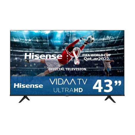 Pantalla Hisense 43 Pulgadas UHD 4 K Vidaa TV A7GV a precio de