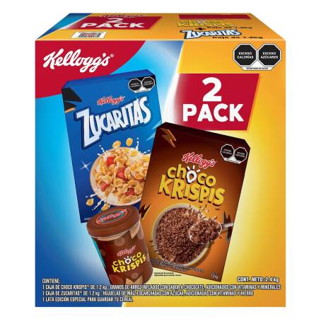 Cereal Kellogg's  kg + Zucaritas  kg + 1 Lata a precio de socio | Sam's  Club en línea