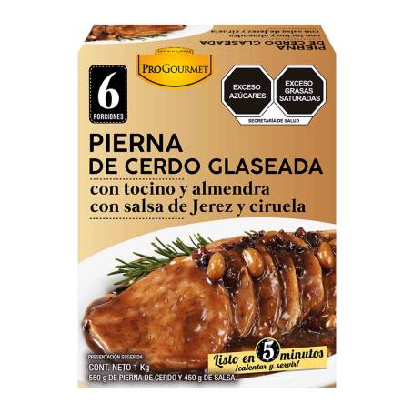 Pierna de Cerdo Glaseada ProGourmet con Tocino y Almendra, Salsa de Jerez y  Ciruela 1 Kg a precio de socio | Sam's Club en línea