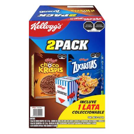 Cereal Choco Krispis  kg + Zucaritas  kg + 1 Lata Edición Especial a  precio de socio | Sam's Club en línea