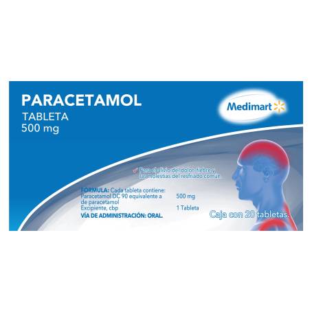 Paracetamol Medimart Mg Tabletas Sam S Club