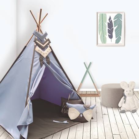 Teepee de Tela Kaqoo Be Wild Azul a precio de socio | Sam's Club en línea