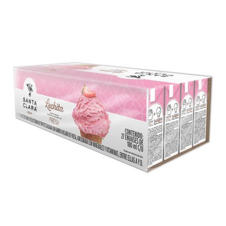 Leche Saborizada Santa Clara 27 Pack de 180 ml a precio de socio | Sam's  Club en línea