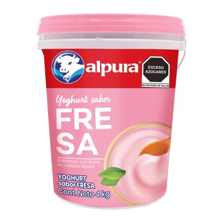 Yogurt sabor Fresa