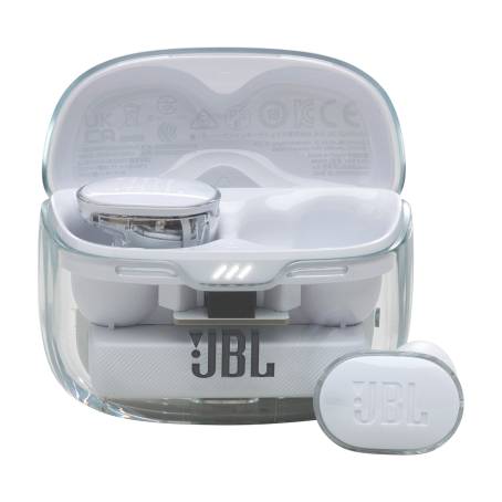 Audífonos Bluetooth JBL Tune Flex Ghost Blancos