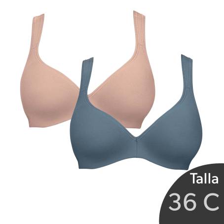 Brasier Playtex Talla 36 B 2 pzas a precio de socio