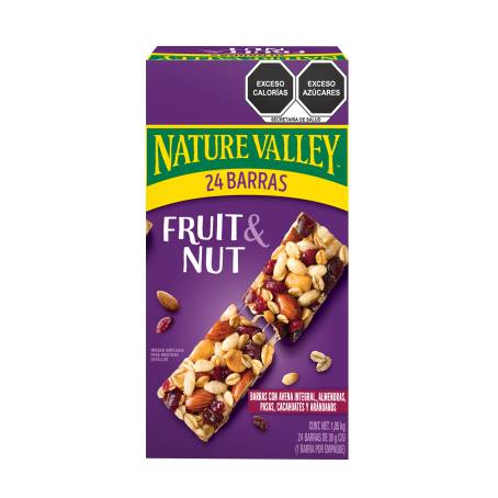 Barras De Granola Nature Valley Frut Nut Trail Mix Pzas De G C