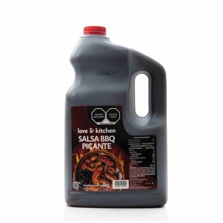 Salsa BBQ Picante Love &amp; Kitchen 4 kg