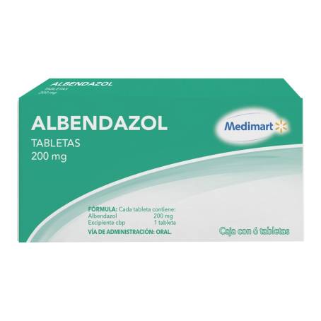 Albendazol Medimart 200 mg 6 Tabletas a precio de socio | Sam's Club en  línea