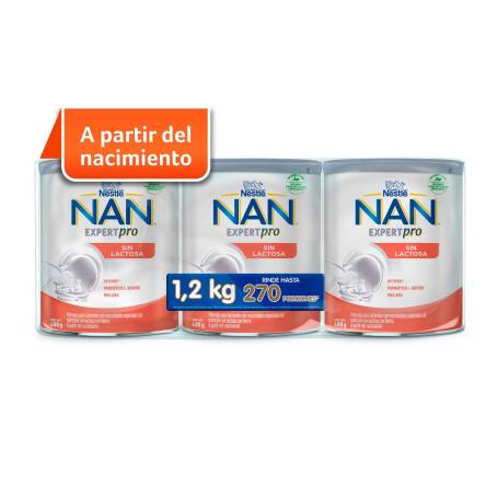 Fórmula Infantil NAN 1 Optimal Pro, 0 a 6 Meses, 1.2kg